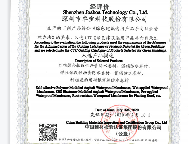 Führer-Katalog von vorgewählten Produkten für grüne Gebäude