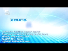 Aluminiumfassaden-Projekt des Land-Garten-Spitzenwohnprojektes