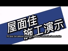 Wetter-beständige selbstklebende Imprägnierungsbutylmembran Bondsure® TPO